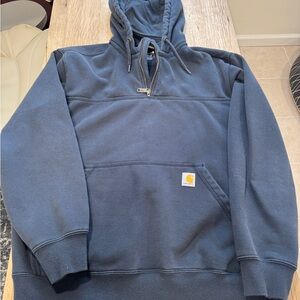 Carhartt Navy Rain Defender Sweatshirt